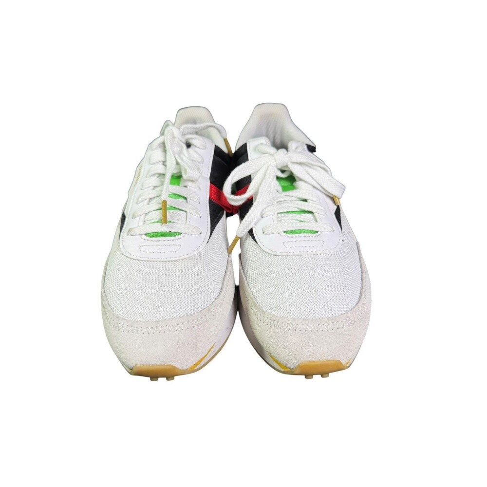 Puma Future Rider Mesh Suede Sneakers White Multicolor Men's US 9.5 EU 42.5 - Picture 3 of 10